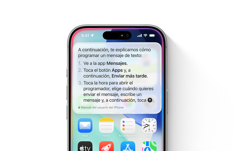 Instrucciones paso a paso para programar el envío de un mensaje en un iPhone