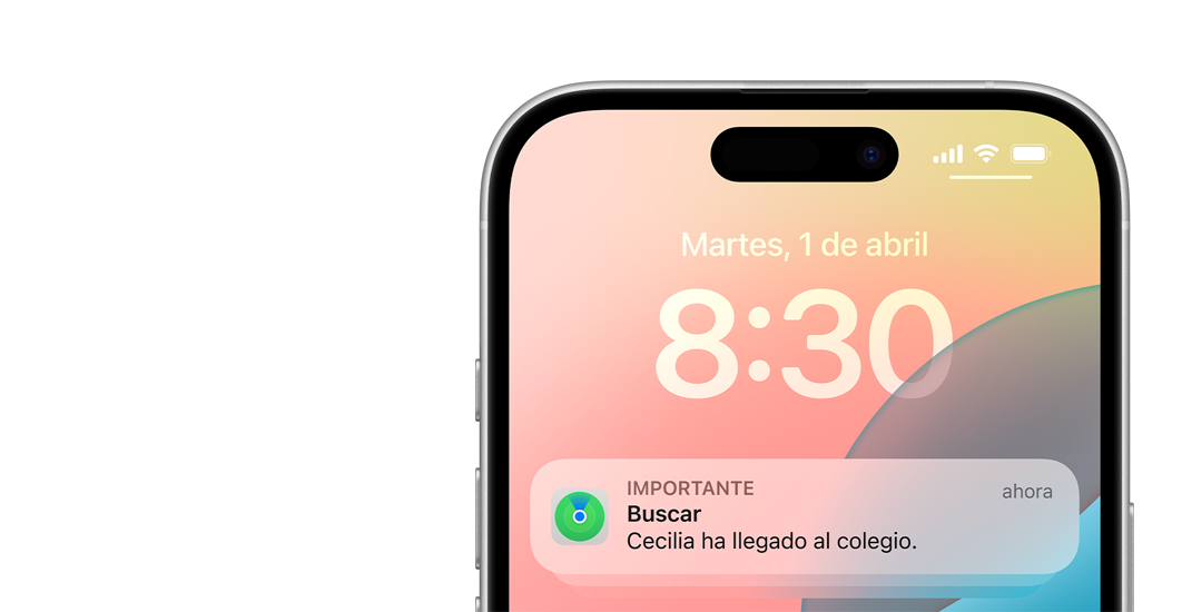 Notificaciones de llegada - Mira dónde andan. Sin tener que preguntarles.