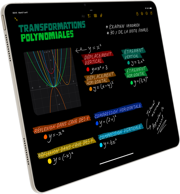 iPad Air en lumière stellaire
